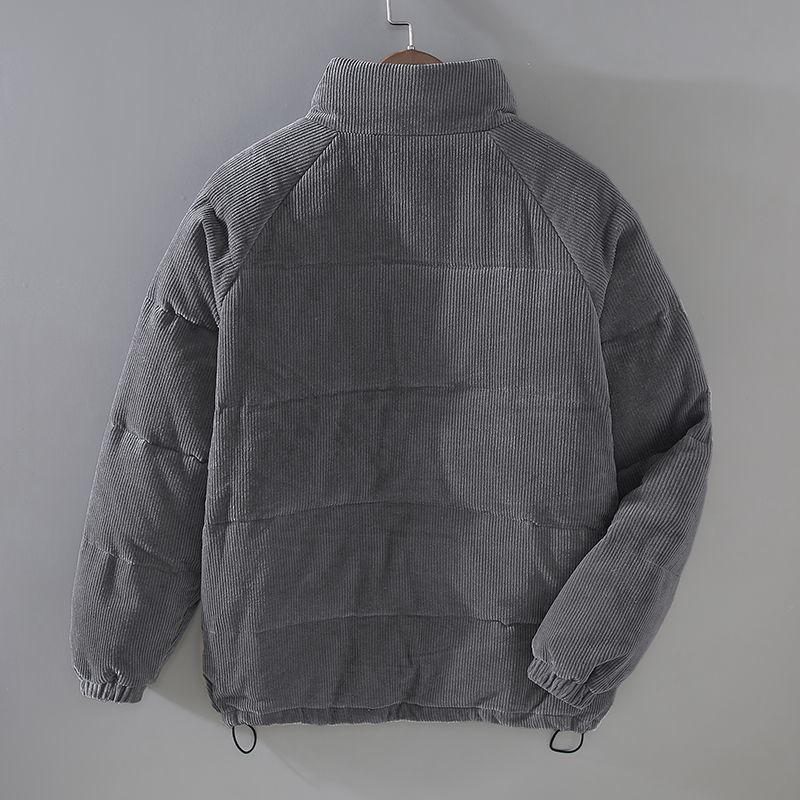 Dominik – Gestepptes Cord-Pufferjacke-Modell für Herren