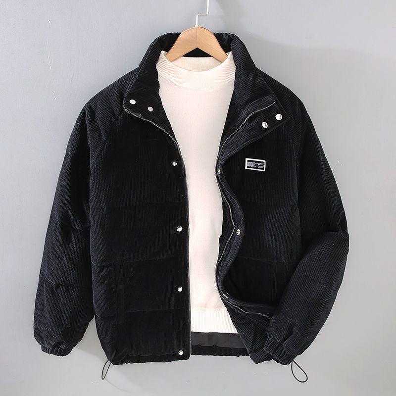 Dominik – Gestepptes Cord-Pufferjacke-Modell für Herren