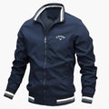 Callum – Sportliche Herren Zip-Jacke mit Stehkragen
