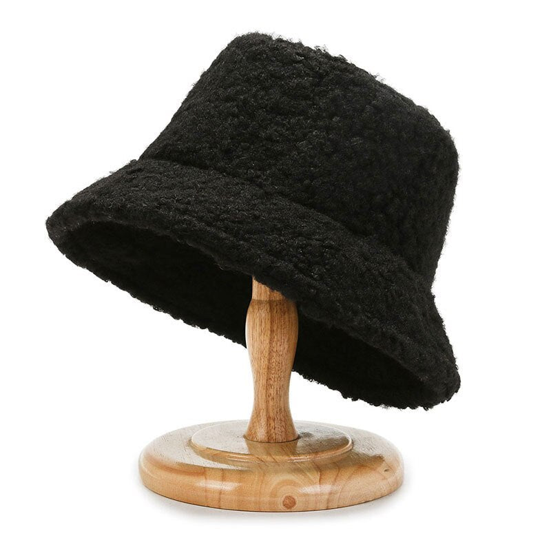 Marina – Teddy-Bucket-Hut aus Fleece für Damen