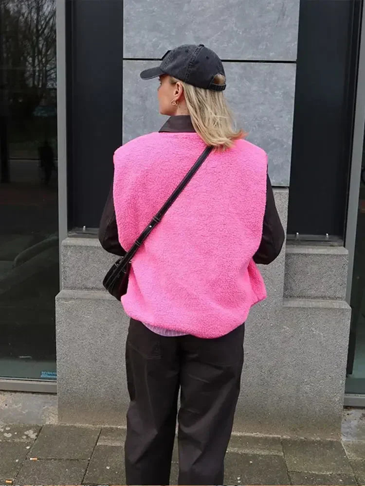 Sofia - Damen Weste aus Fleece