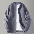 Finn – Herren-Strickjacke mit Modernem Reißverschlussdesign