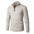 Ricardo - Herren Strickpullover mit Reißverschlusskragen
