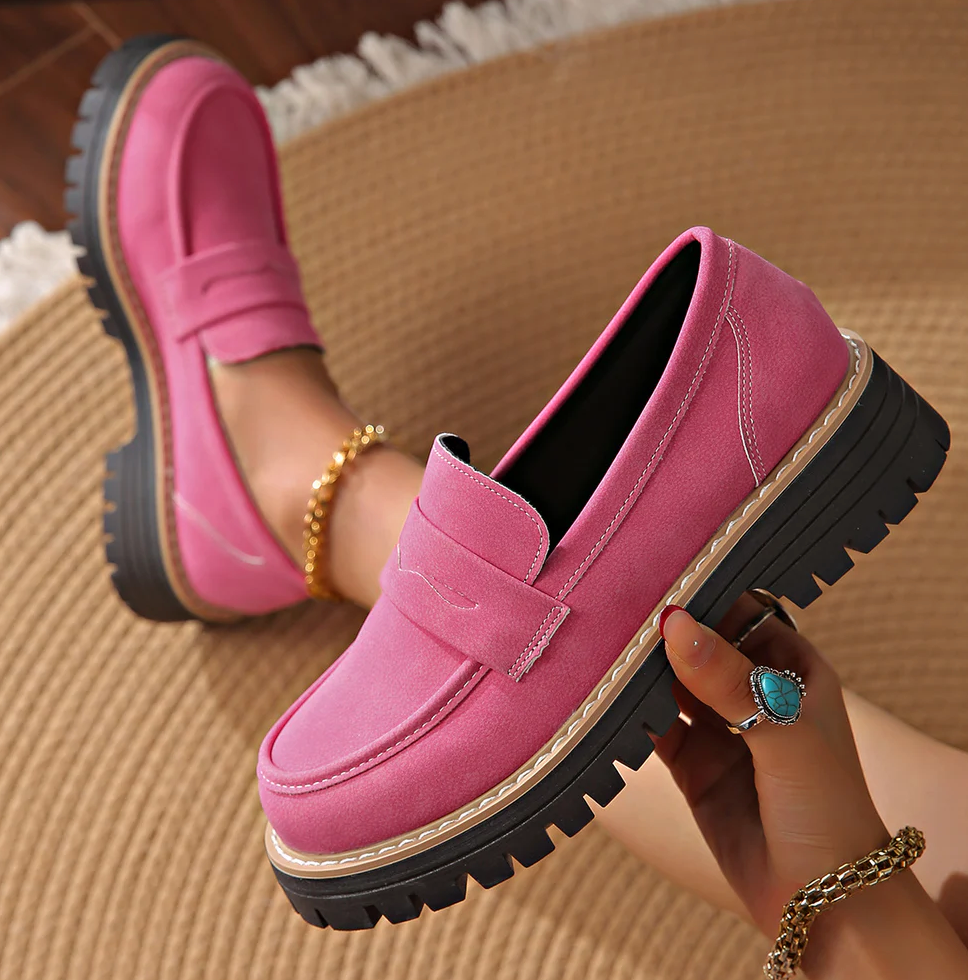 Olivia – Klassische Profilsohlen Damen Loafer