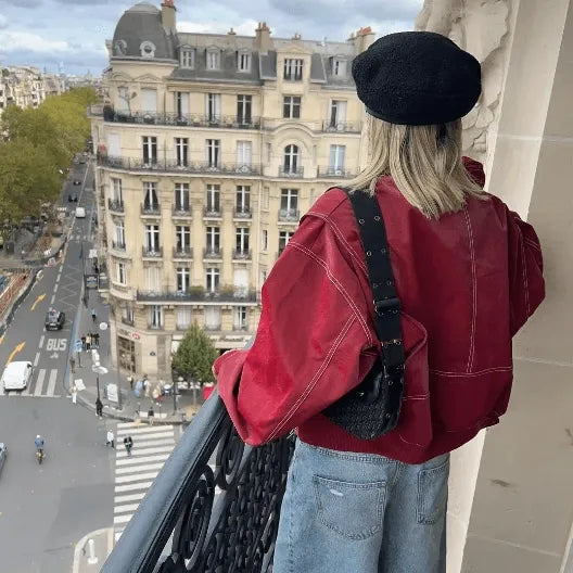 Claudia – Oversize Damen-Jacke im modernen Statement-Look