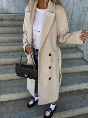 Layla – Eleganter Langmantel für Damen