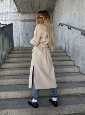 Layla – Eleganter Langmantel für Damen