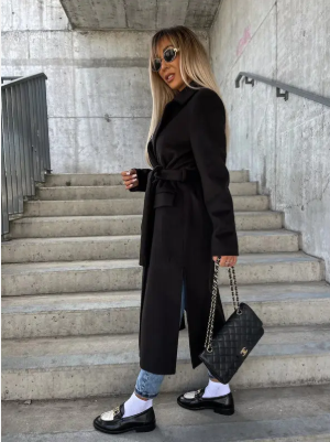 Layla – Eleganter Langmantel für Damen