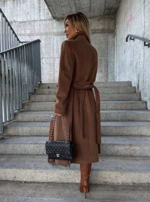 Layla – Eleganter Langmantel für Damen