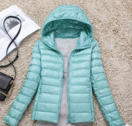 Lea – Damen Leichtsteppjacke mit Kapuze