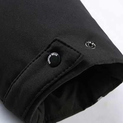 Archer – Gefütterter Steppmantel mit Kapuze Herren