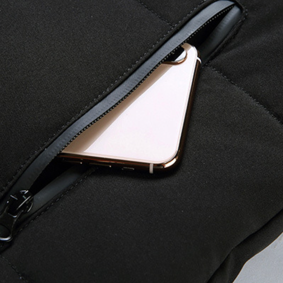 Archer – Gefütterter Steppmantel mit Kapuze Herren