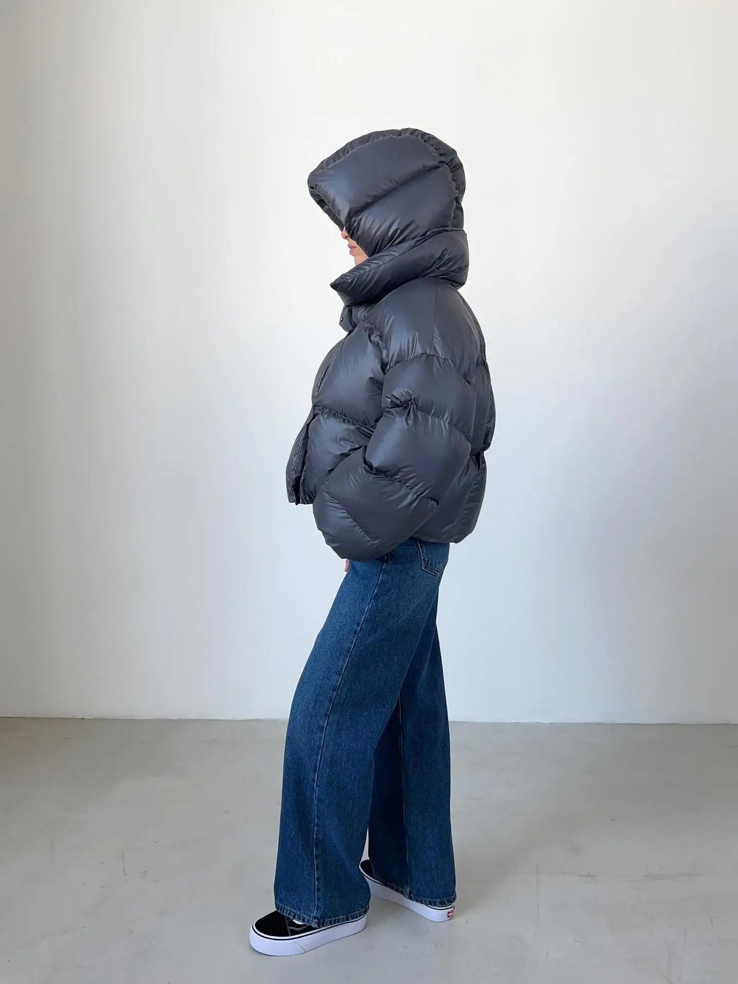 Alina – Trendige Oversize-Daunenjacke für Damen