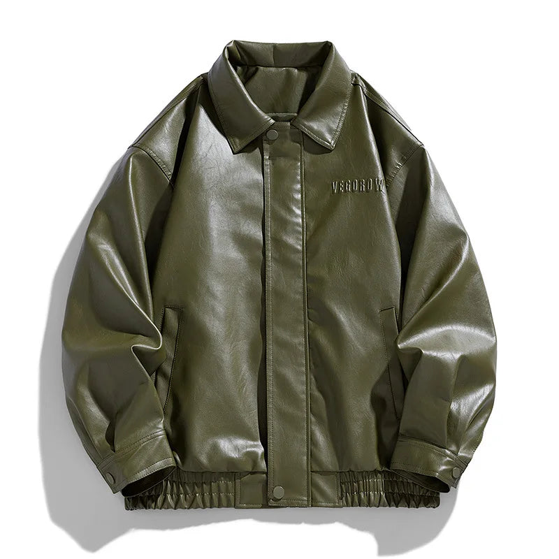 Marcos – Oversize Herrenjacke aus Kunstleder