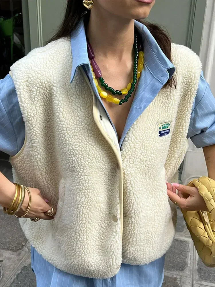 Sofia - Damen Weste aus Fleece