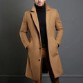 Eleganter Herren-Wintermantel mit taillierter Passform und Knopfleiste - J&B - 1 - Annoboutique