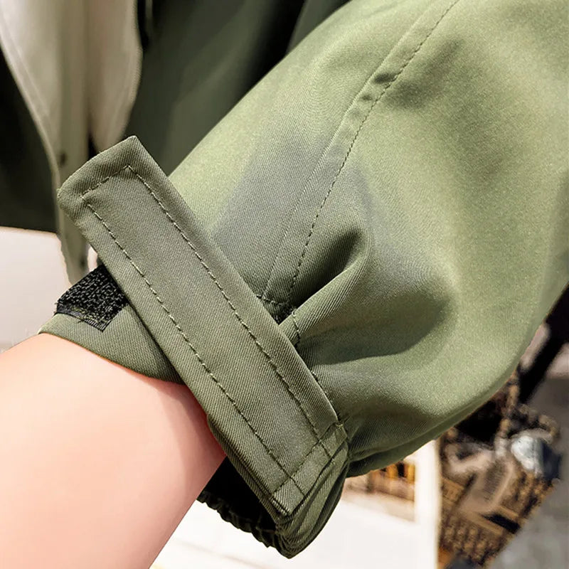 Eliza – Damen-Übergangsjacke mit Modernem Layer-Look