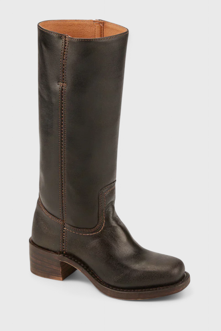 Mila – Klassische Damen Stiefel mit Blockabsatz
