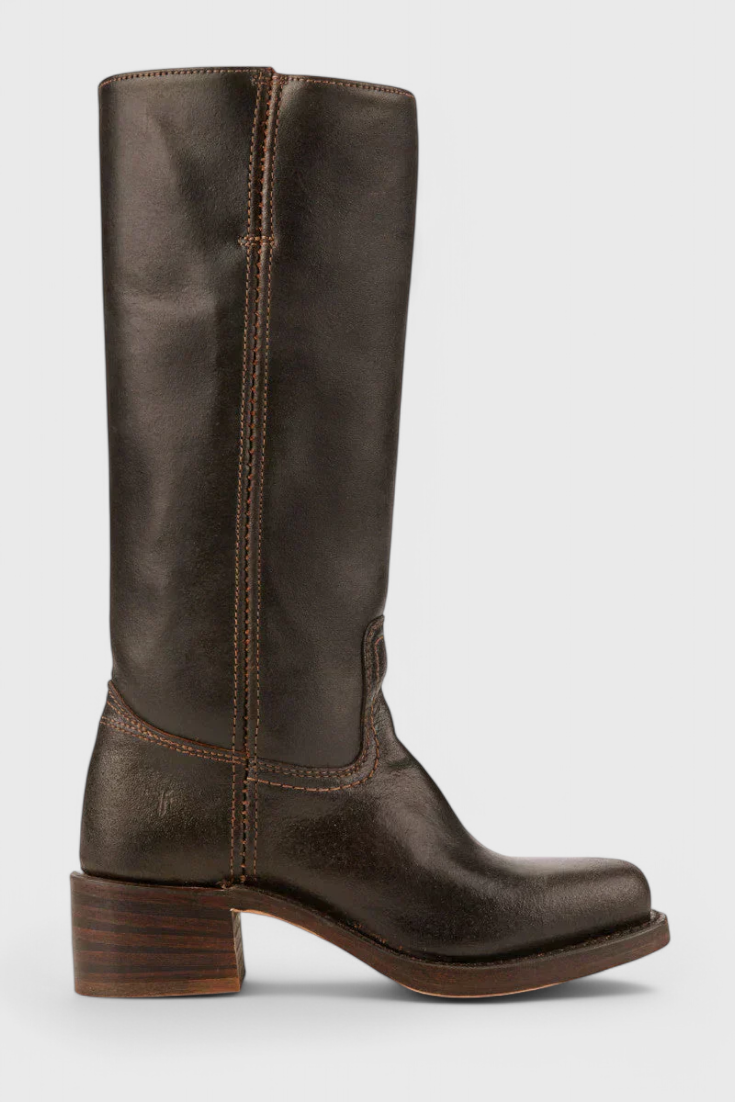 Mila – Klassische Damen Stiefel mit Blockabsatz