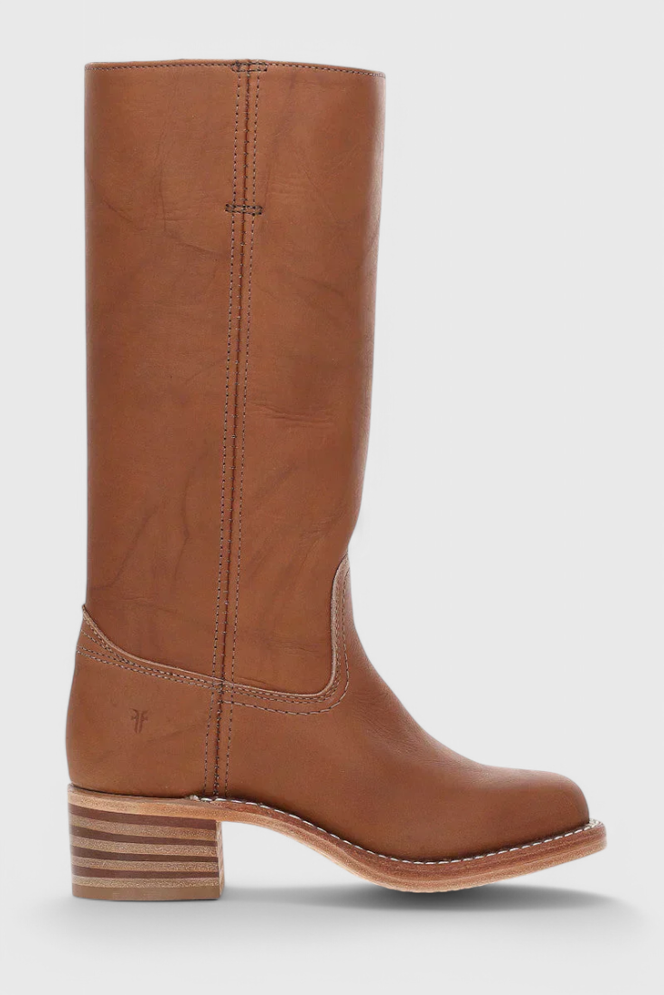 Mila – Klassische Damen Stiefel mit Blockabsatz