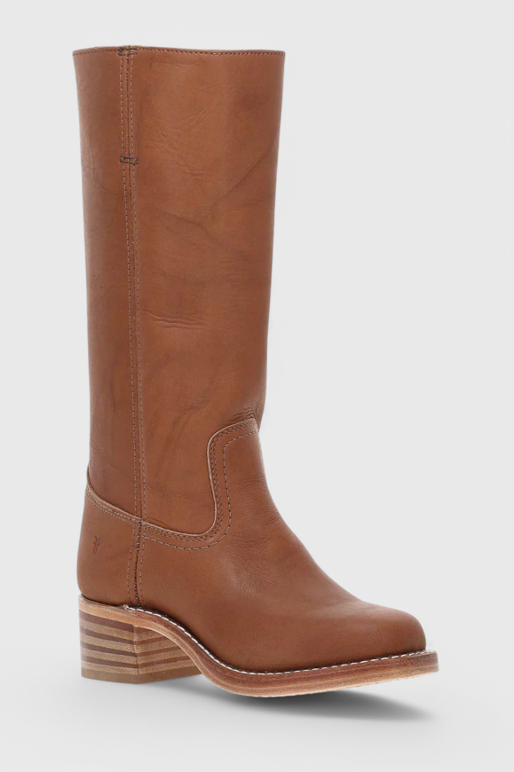Mila – Klassische Damen Stiefel mit Blockabsatz