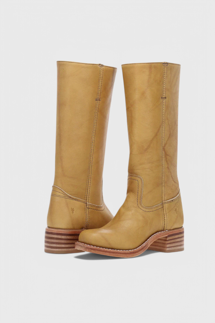 Mila – Klassische Damen Stiefel mit Blockabsatz