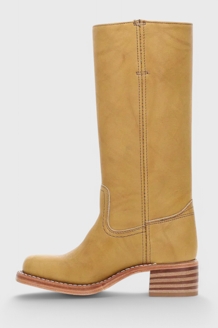 Mila – Klassische Damen Stiefel mit Blockabsatz