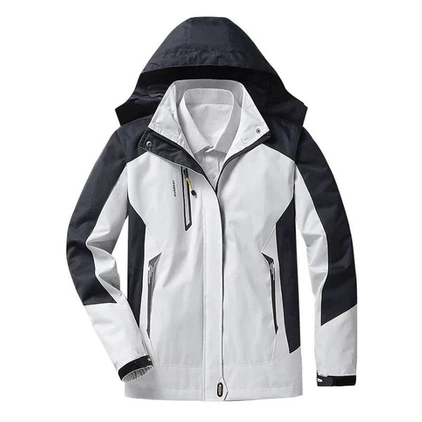 Lars – Herren Outdoorjacke mit Kapuze und Reißverschluss