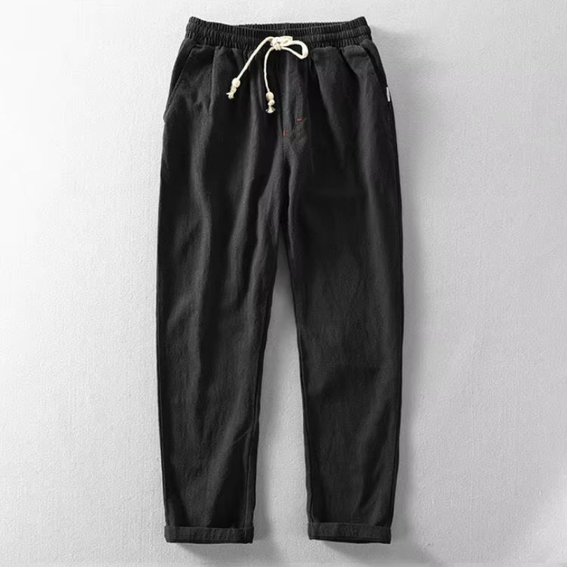 Kai – Locker geschnittene Hose mit Kordelzug