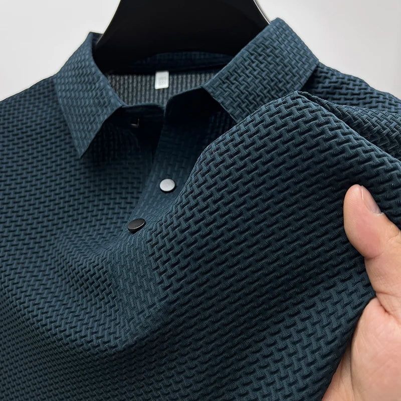 Robert – Textured Short Sleeve Shirt - Image 1