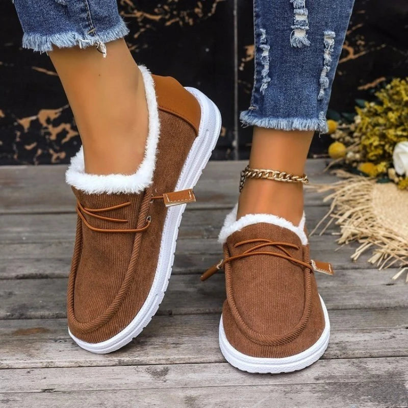 Emma – Gefütterte Slip-on Winter-Schuhe