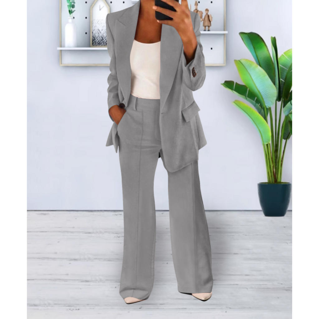 Katharina – Damen Eleganter Hosenanzug mit Blazer