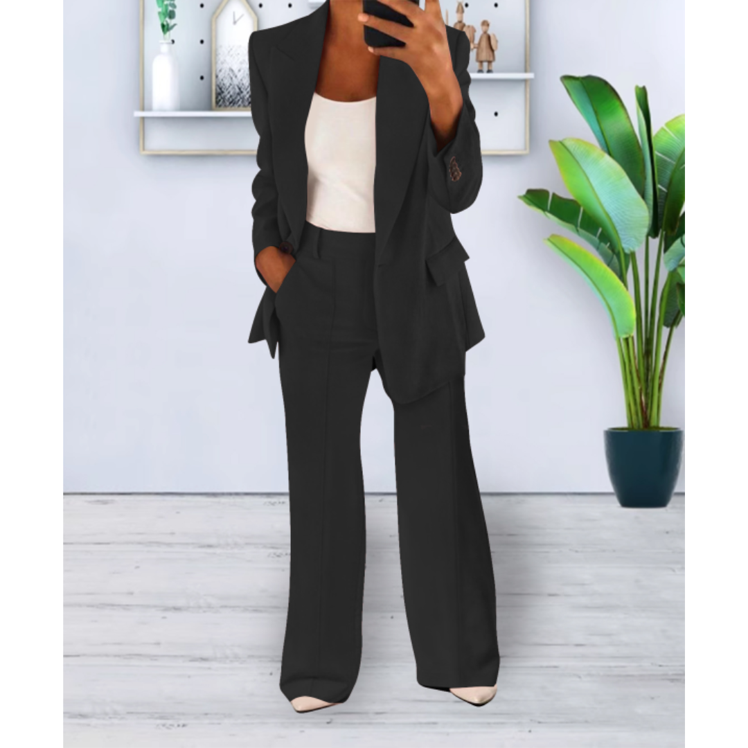 Katharina – Damen Eleganter Hosenanzug mit Blazer