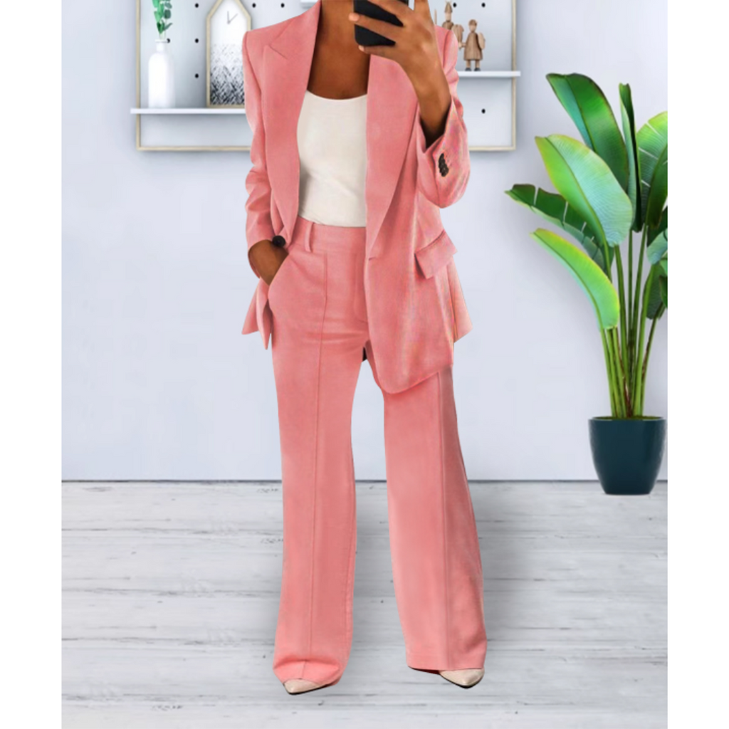 Katharina – Damen Eleganter Hosenanzug mit Blazer