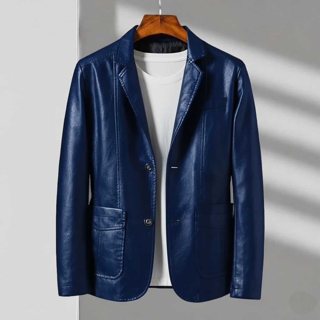 Oliwier – Herren Lederjacke casual - 3 - Annoboutique