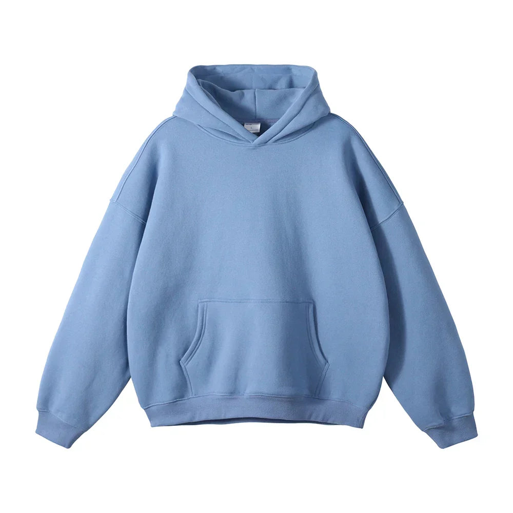 Lässiger Unisex-Hoodie mit Känguru-Tasche - Modell J&B - 5 - Annoboutique