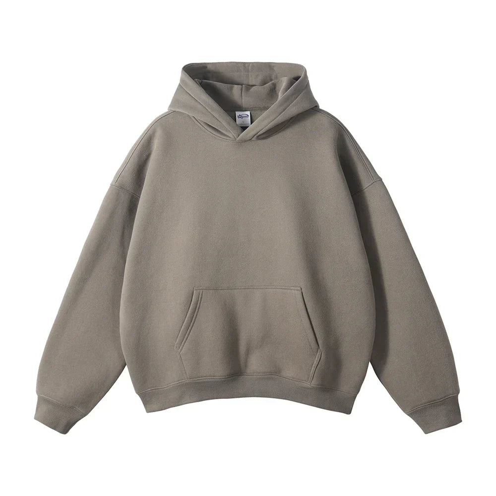 Lässiger Unisex-Hoodie mit Känguru-Tasche - Modell J&B - 4 - Annoboutique