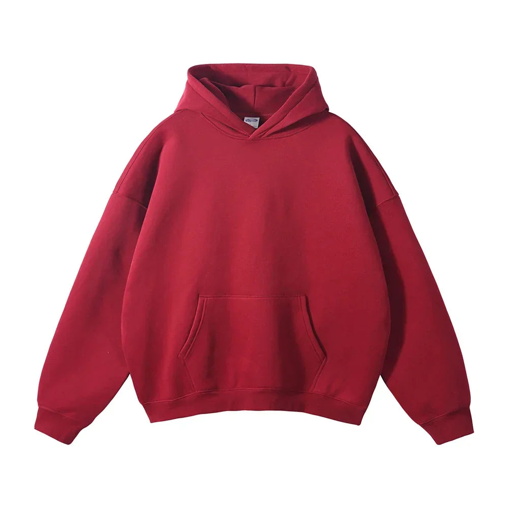 Lässiger Unisex-Hoodie mit Känguru-Tasche - Modell J&B - 1 - Annoboutique