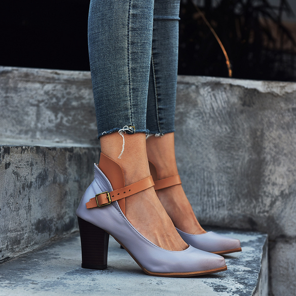 Lea – Elegant Heeled Shoes - Image 1