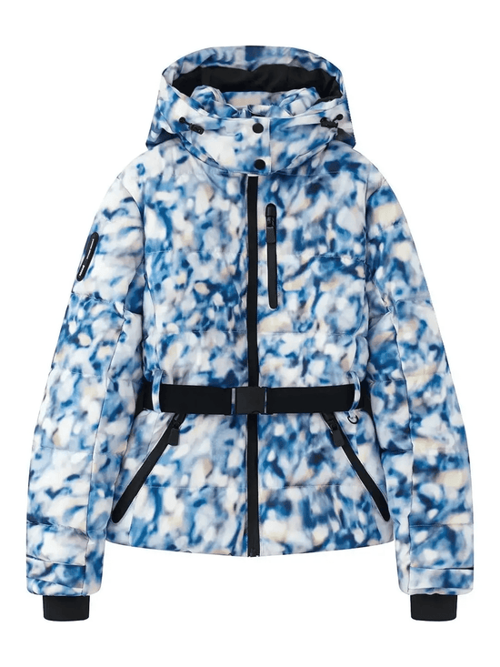 Alma – Damen Stepp Skijacke Mit Gürtel