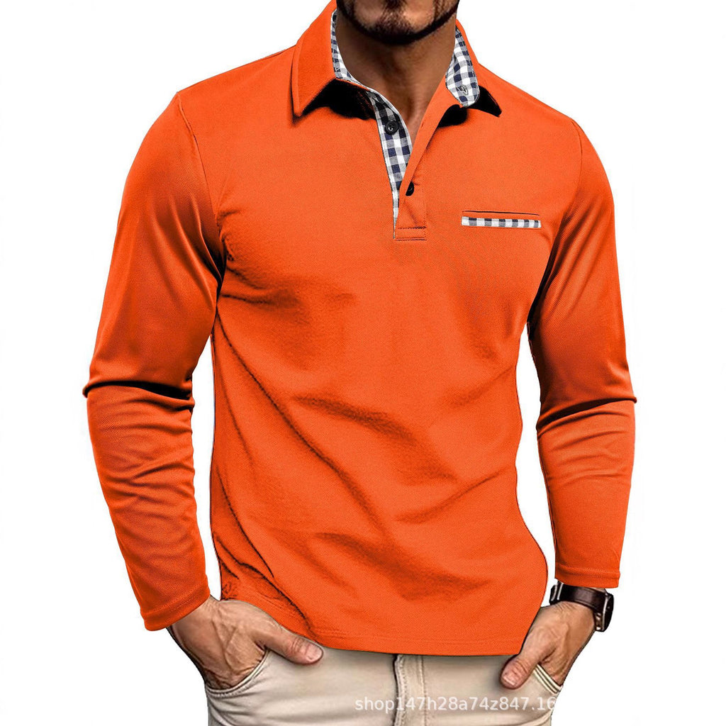 Henry – Modernes Langarm-Poloshirt für Herren