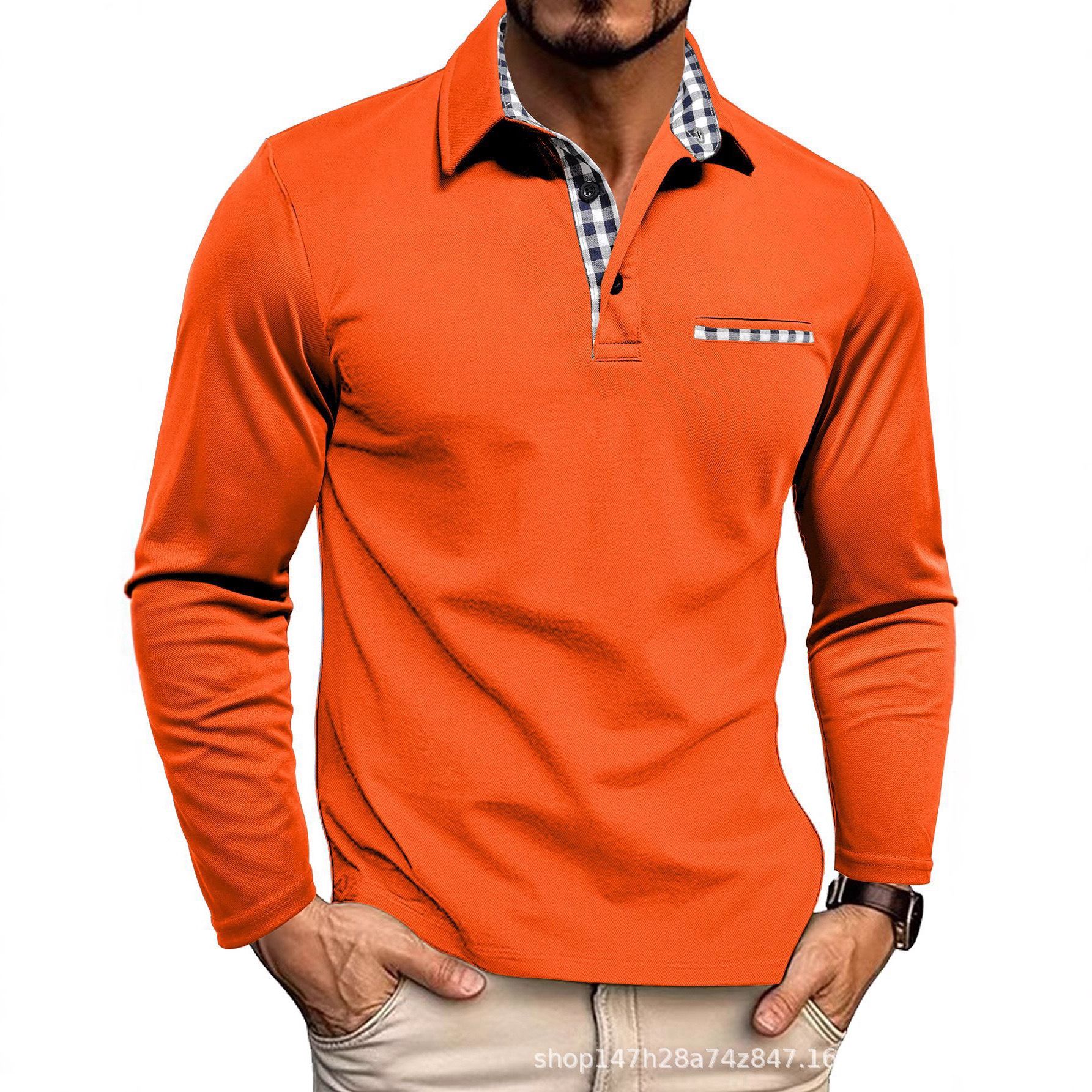 Henry – Modernes Langarm-Poloshirt für Herren