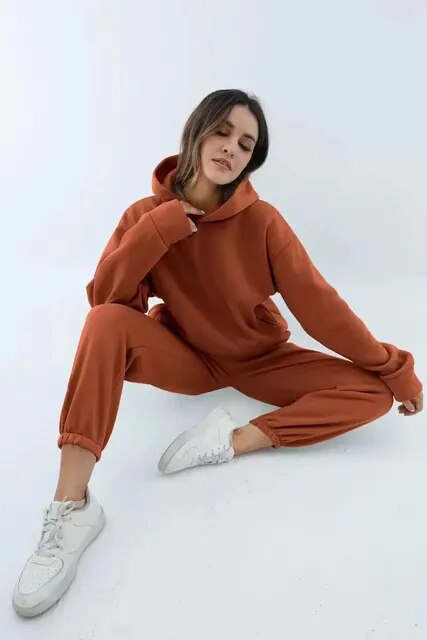 Luna – Lässiger Damen Hoodie & Jogginghosen Set