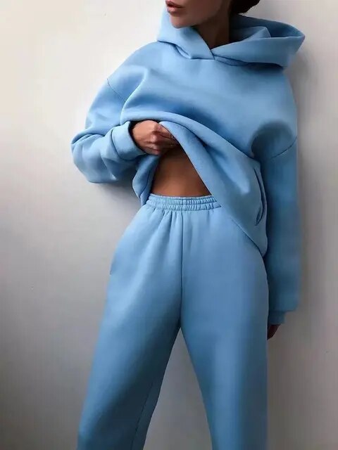 Luna – Lässiger Damen Hoodie & Jogginghosen Set
