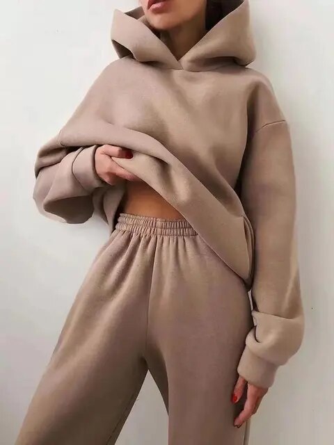 Luna – Lässiger Damen Hoodie & Jogginghosen Set