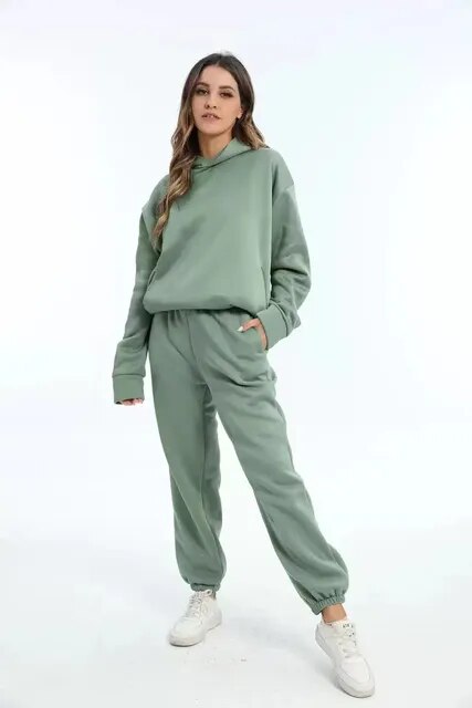Luna – Lässiger Damen Hoodie & Jogginghosen Set