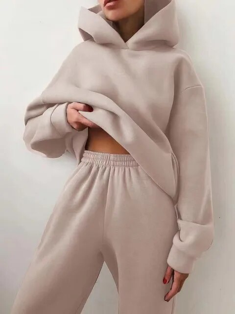 Luna – Lässiger Damen Hoodie & Jogginghosen Set