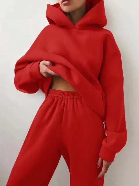 Luna – Lässiger Damen Hoodie & Jogginghosen Set
