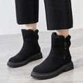 Warm und bequem aprikose boots