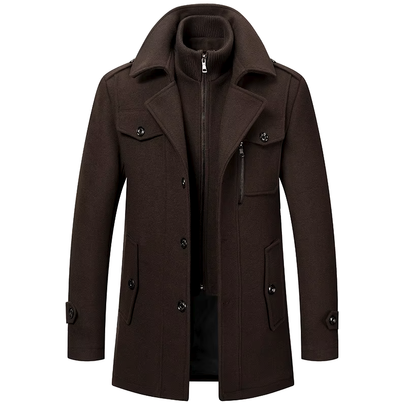 Stylische Herrenjacke im Utility-Design mit Reißverschluss - J&B - 4 - Annoboutique